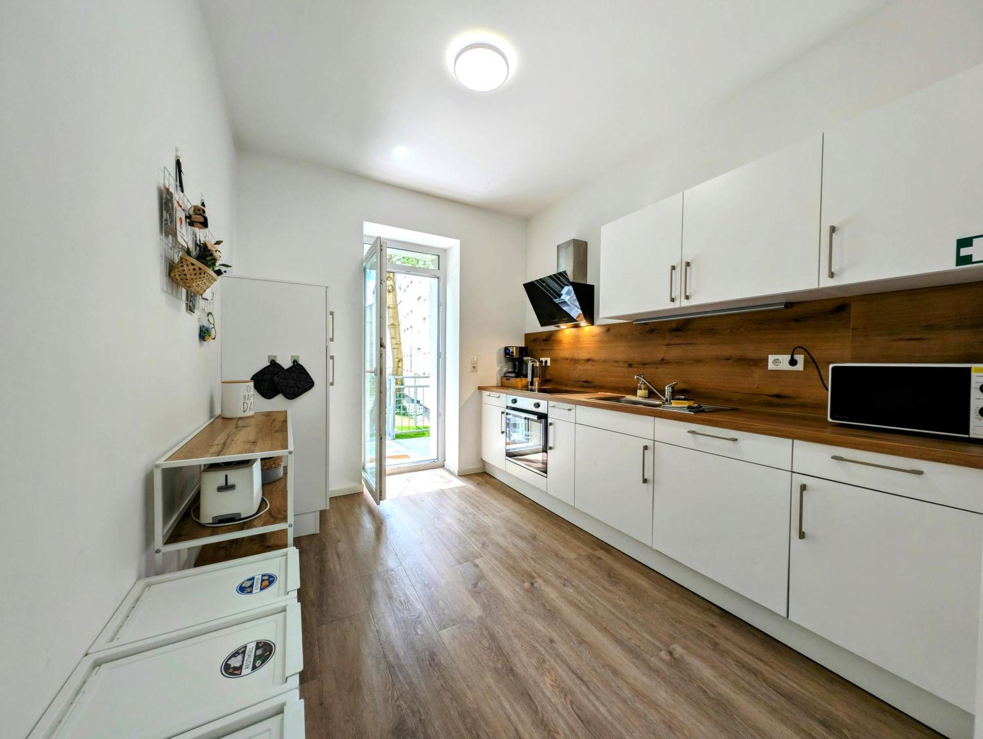 Bohnapartments - Altstadtoase - Balkon Und Garten - Wlan Erfurt Esterno foto