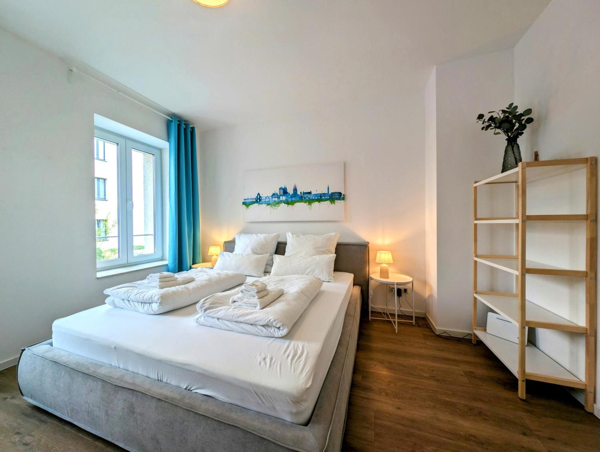 Bohnapartments - Altstadtoase - Balkon Und Garten - Wlan Erfurt Esterno foto