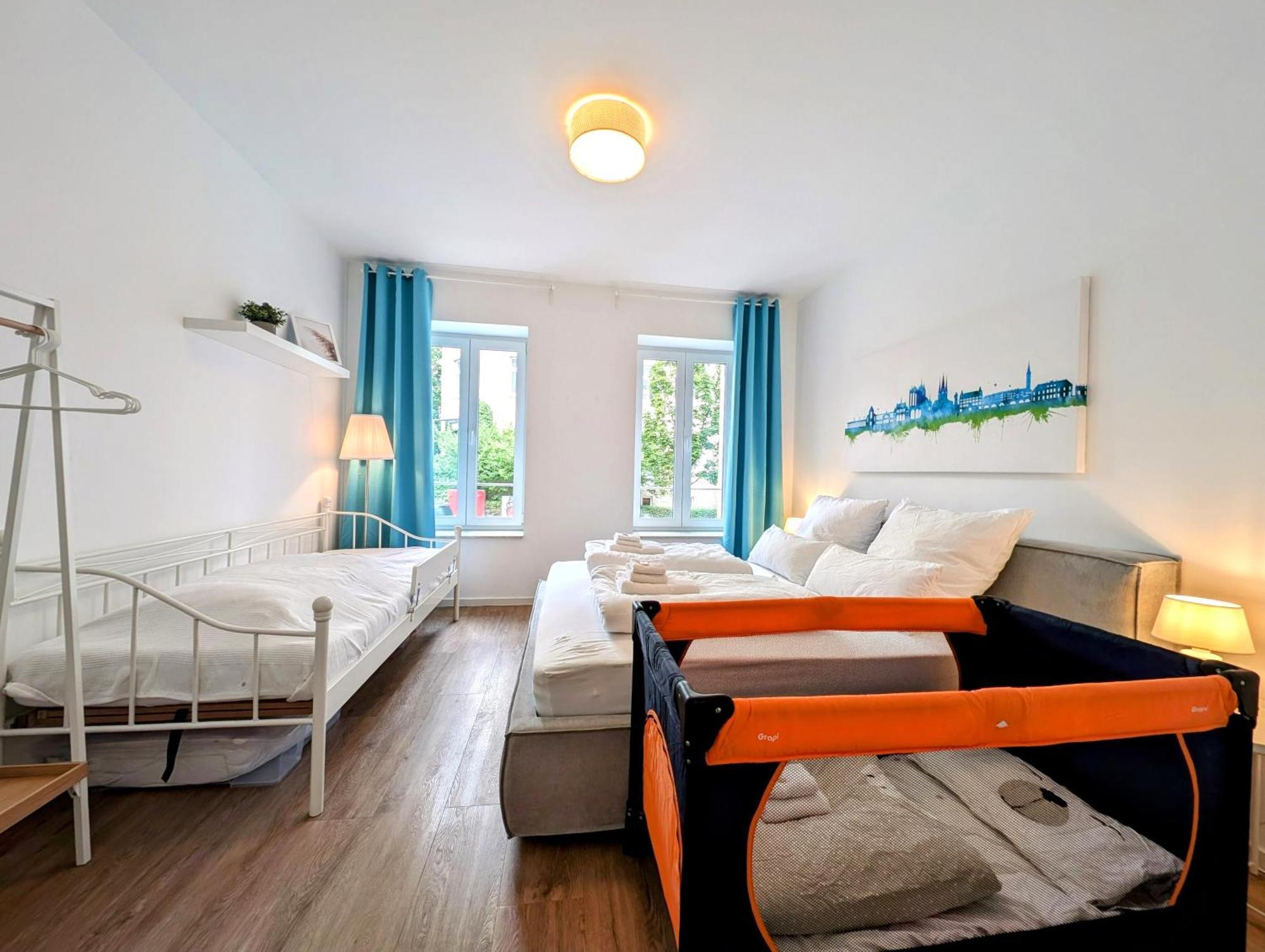 Bohnapartments - Altstadtoase - Balkon Und Garten - Wlan Erfurt Esterno foto