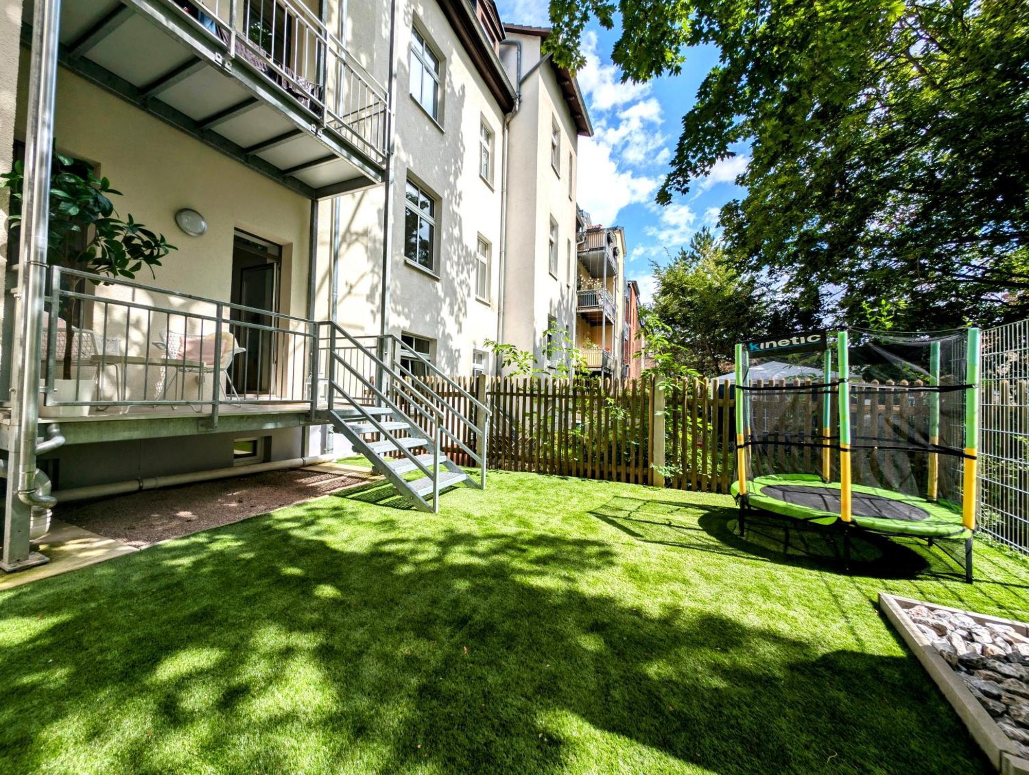 Bohnapartments - Altstadtoase - Balkon Und Garten - Wlan Erfurt Esterno foto
